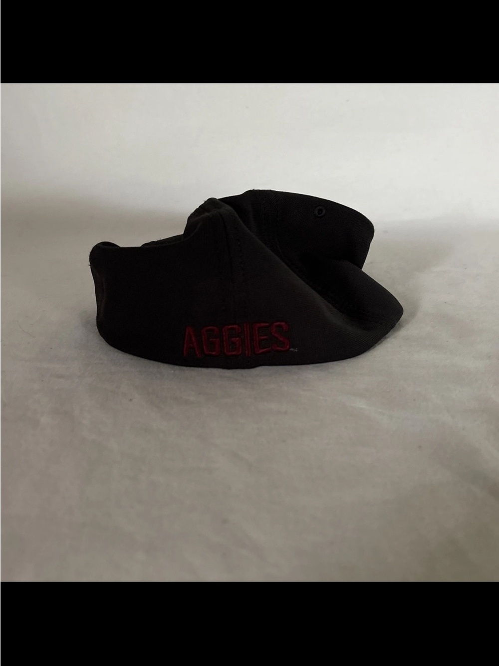 47 Black Texas A&M Embroidered Logo Baseball Cap - Picture 3 of 4